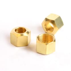 ATC 3/8 in. Compression X 3/8 in. D Compression Brass Nut