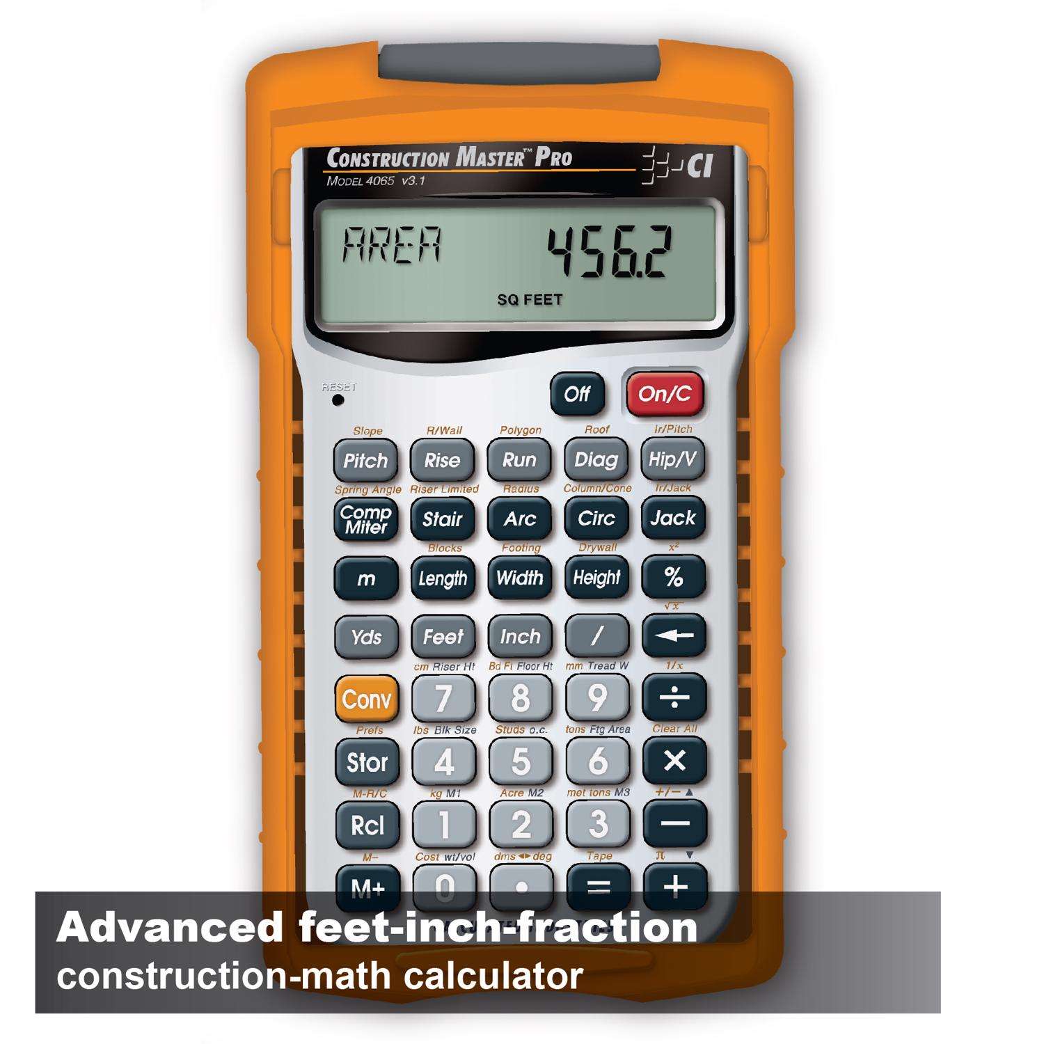 Calculated Industries Master Pro Gray 11 digit Construction Calculator -  Ace Hardware