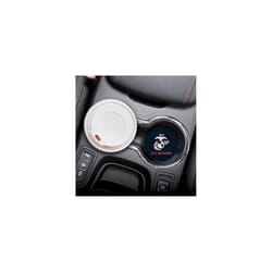 P. Graham Dunn Blue USMC Logo Car Coaster 6 pk