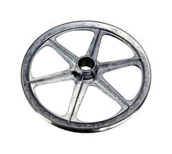Dial 10 in. D Silver Zinc Blower Pulley