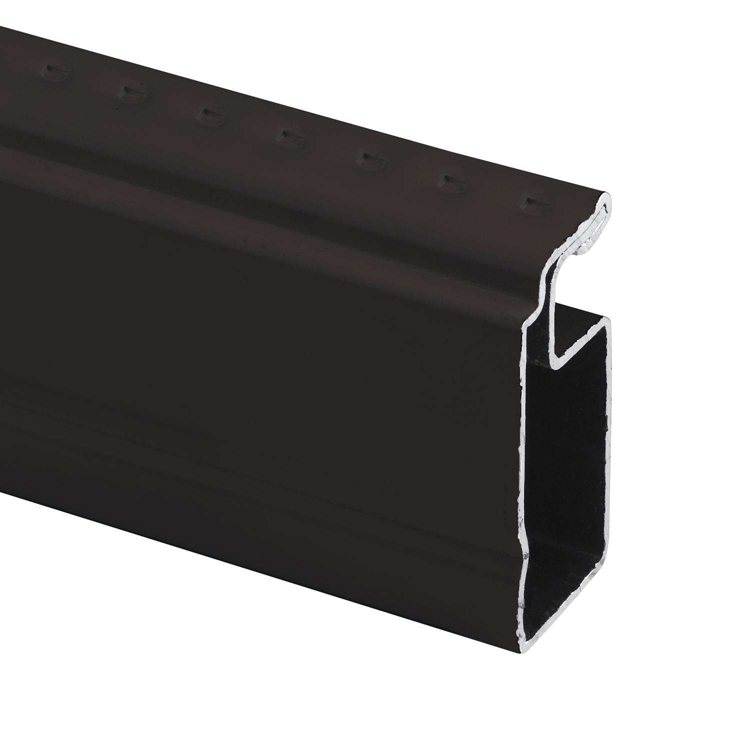 Prime Line Rustic Bronze Aluminum 1 in. W X 146 in. L Screen Frame 1 pk