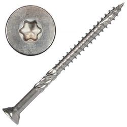 Screw Products AXIS No. 9 X 2-1/2 in. L Star Stainless Steel Coarse Wood Screws 435 pk