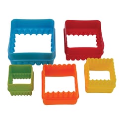 R&M International Corp Assorted Plastic Cookie Cutter Set