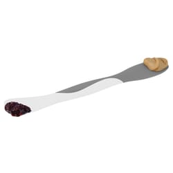 Tovolo Elements Gray/White Plastic/Silicone Scoop and Spread