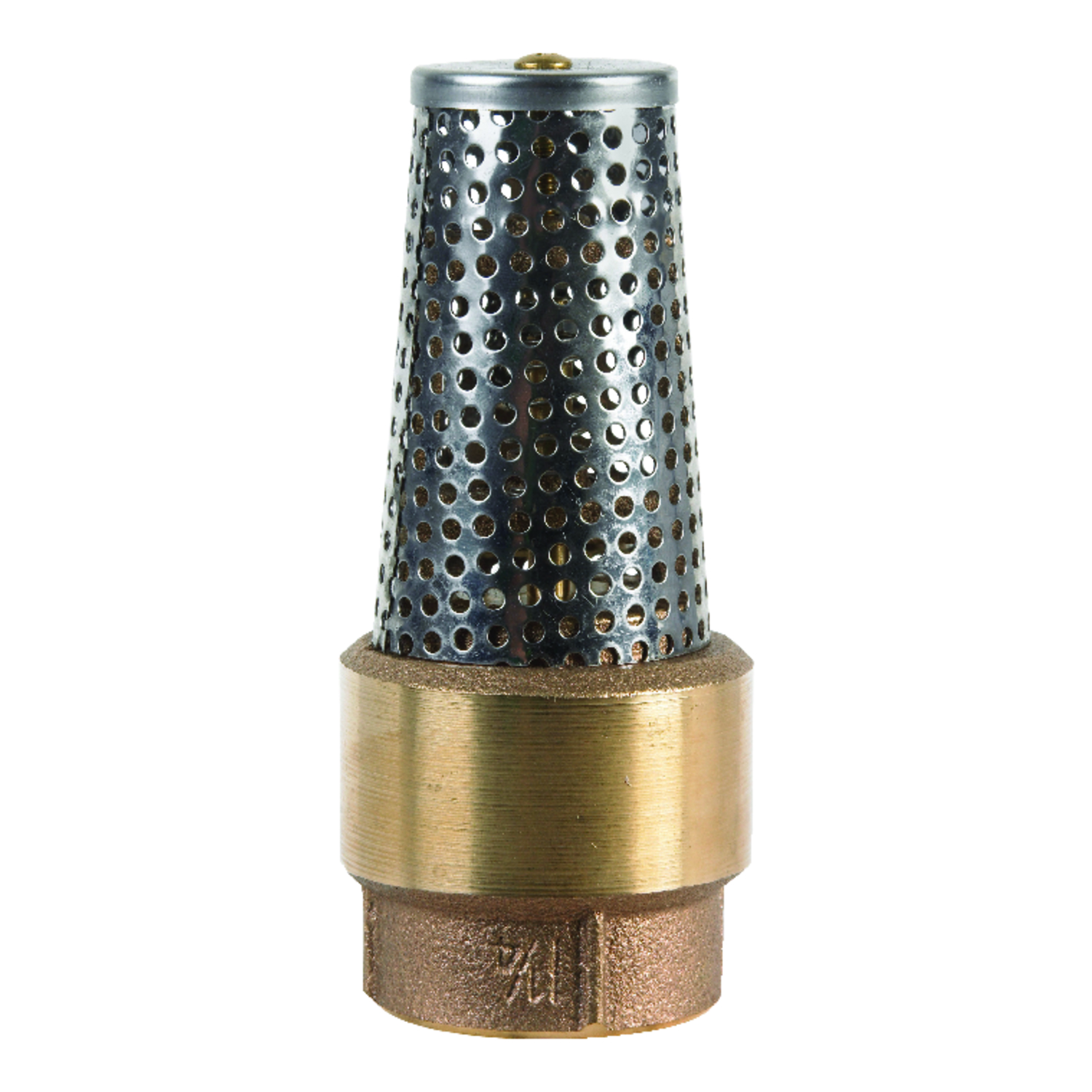 Photos - Other sanitary accessories Campbell 1-1/4 in. D X 1-1/4 in. D FNPT x FNPT Brass Foot Valve FV-5TLF