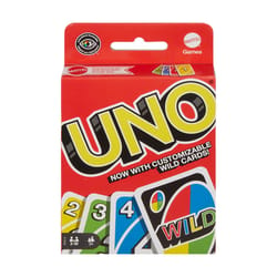 UNO Colorblind Accessible Card Game Multicolored 108 pc