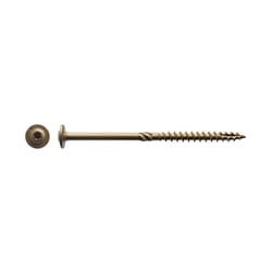 Big Timber No. 14 Ga. X 5 in. L Star Round Head Coarse Construction Screws