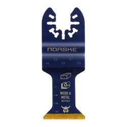 Norske Uni-Fit 1-1/4 in. Titanium-Coated Bi-Metal Oscillating Blade Multi-Material 1 each