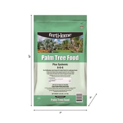 Ferti-lome PALM TREE FOOD PLUS SYSTEMIC 8-6-6 Granules Plant Food 3.25 lb