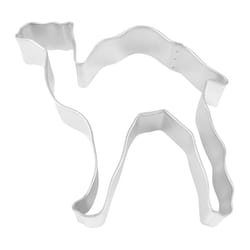 R&M International 4 in. L Camel Cookie Cutter Silver 1 pc