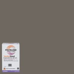 Custom Building Products  Polyblend  Indoor and Outdoor  Natural Gray  Grout  7 lb. 