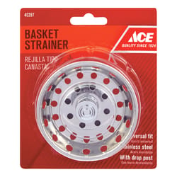 Do it 2 In. Chrome Jr. Duo Basket Strainer Stopper - Power