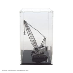 Fascinations Metal Earth Display Cube Gray/Silver