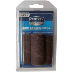Century Drill & Tool 3/4 in. D X 2 in. L Aluminum Oxide Drum Sander Refill 3 pc