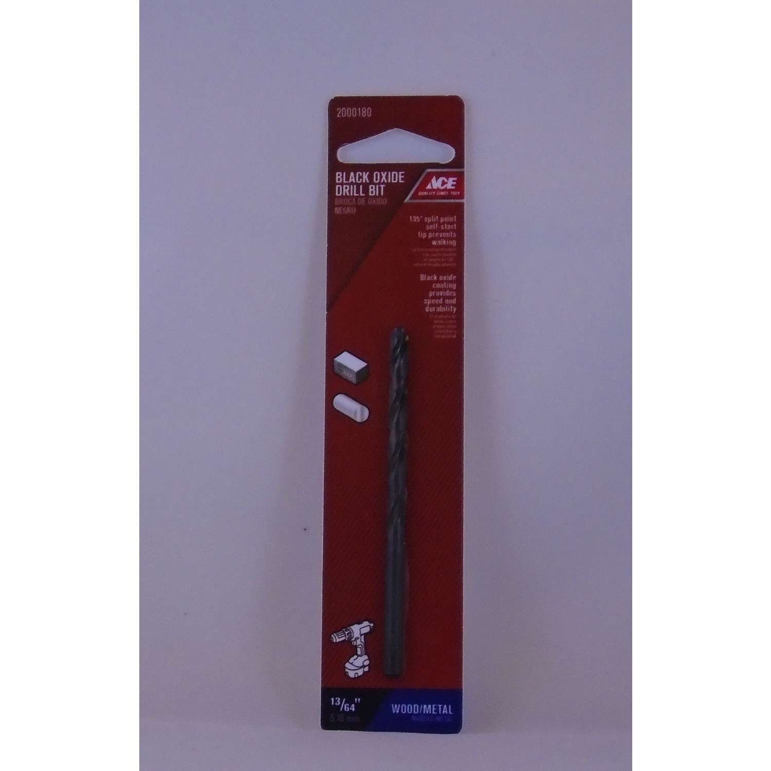 Ace 13/64 in. x 35/8 in. L High Speed Steel Drill Bit 1 pc. Ace Hardware