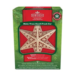 Scentsicles Gold Scented Decorative Star Indoor Christmas Decor