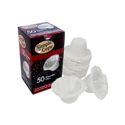 Simple Cups 50 cups K Cup Coffee Filter 50 pk