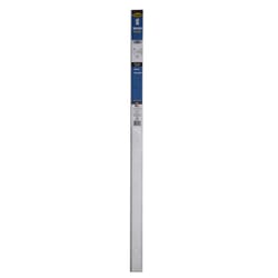 M-D BUILDING PRODUCTS 0.125 in. H X 1.75 in. W X 36 in. L Aluminum Flat Top Saddle Threshold Silver