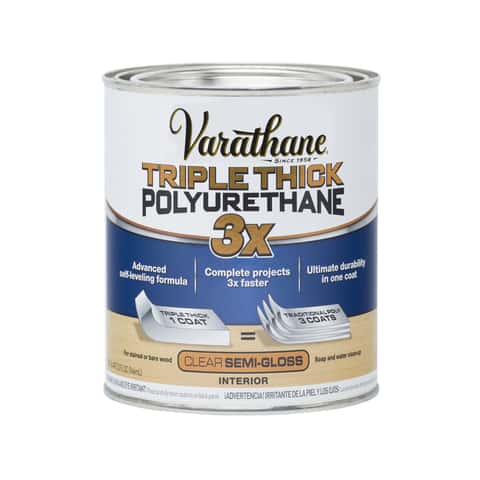 Varathane 1 Qt. Clear Semi-Gloss Oil-Based Interior Polyurethane (2-Pack)