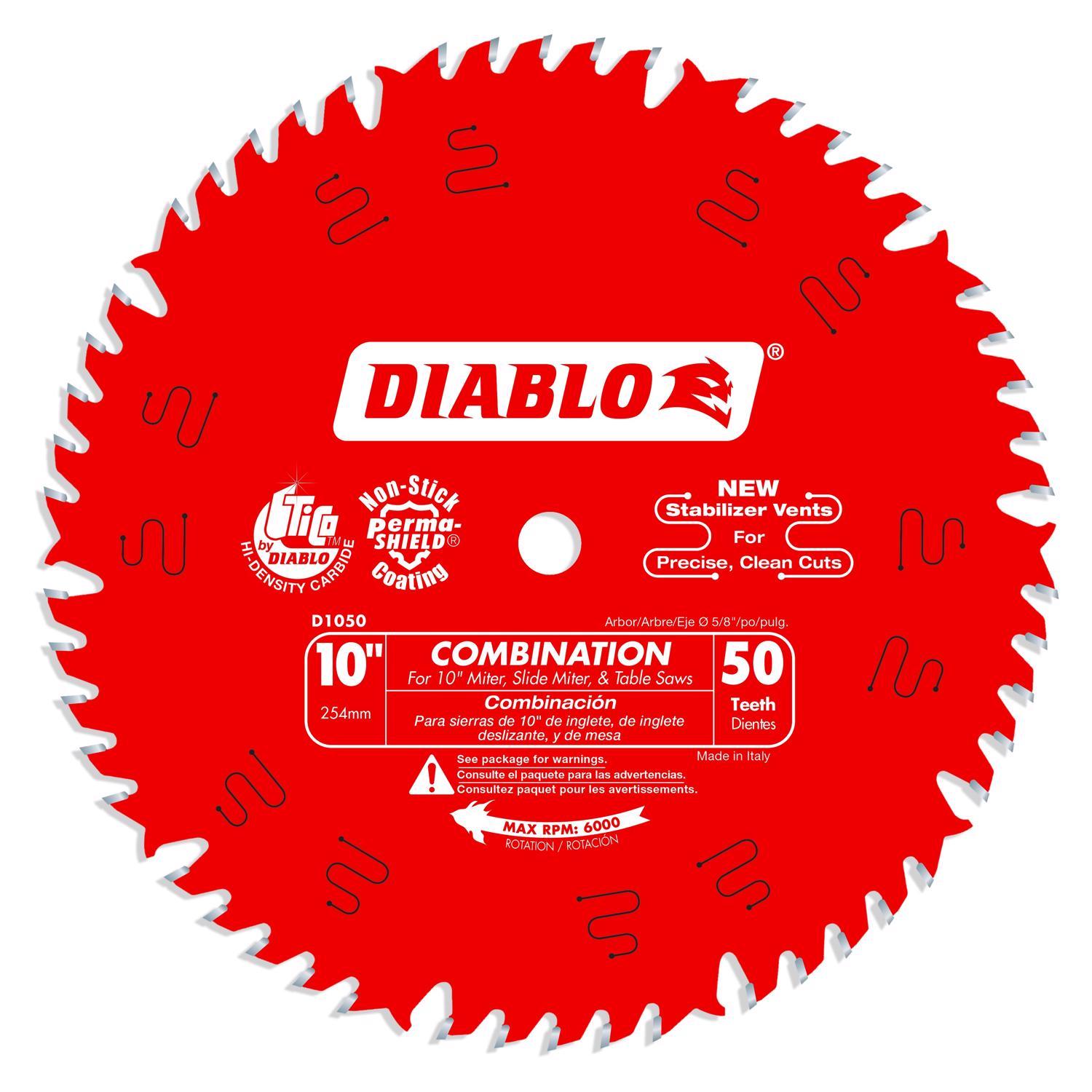 Diablo 12 in. D X 1 in. TiCo Hi-Density Carbide Finishing Saw Blade 80 teeth 1 pk Uae Electronic uaeelectronic.com