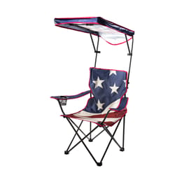 Quik Shade Red/White/Blue USA Canopy Folding Chair