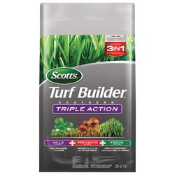 Scotts Turf Builder Southern Triple Action Weed & Feed Lawn Fertilizer For All Grasses 8000 sq ft