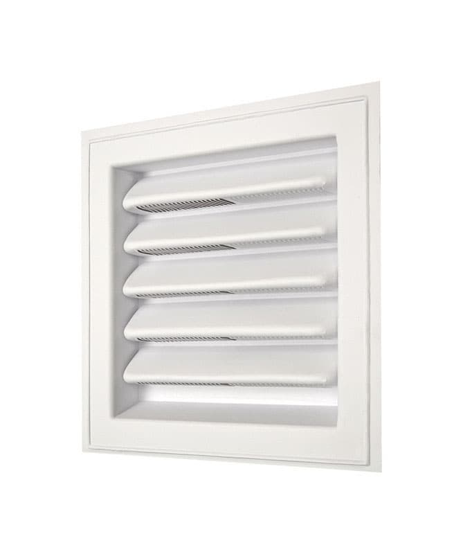 UPC 050206141106 product image for Master Flow 12 in. W x 12 in. L White Plastic Wall Louver | upcitemdb.com