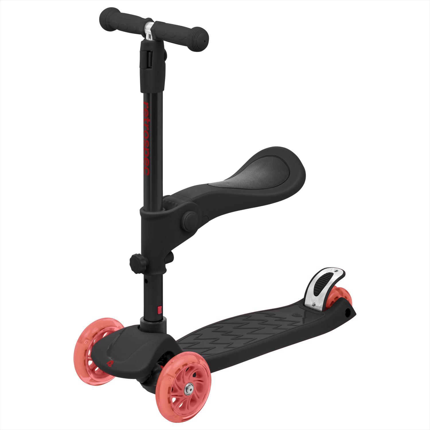 Retrospec Chipmunk Plus Unisex 3-Wheel Kick Scooter Ladybug Sansujyuku sansujyuku.com