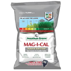 Jonathan Green Mag-I-Cal for Lawns in Acidic Soil Organic Soil Conditioner 15000 sq ft 54 lb