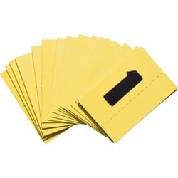 Hillman 1 in. Card Stock Heavy Duty Stencil Set 47 pk