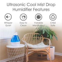 Crane 1 gal 500 sq ft Electro-Mechanical Ultrasonic Humidifier