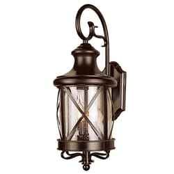 Bel Air Lighting Chandler Oil Rubbed Bronze Brown Switch Incandescent Wall Lantern