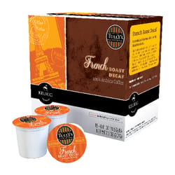 Keurig Tullys French Roast Extra Bold Coffee K-Cups Decaffeinated 18 pk