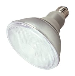 Satco 23 watt PAR38 4.75 in. Dia. x 5.06 in. L CFL Bulb Cool White Floodlight 4100 K 1 pk