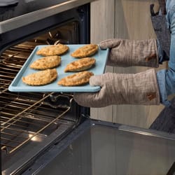 KitchenAid 13 in. W X 18 in. L Cookie Baking Sheet Blue 1 pc