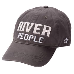 Pavilion We People River People Baseball Cap Dark Gray One Size Fits All