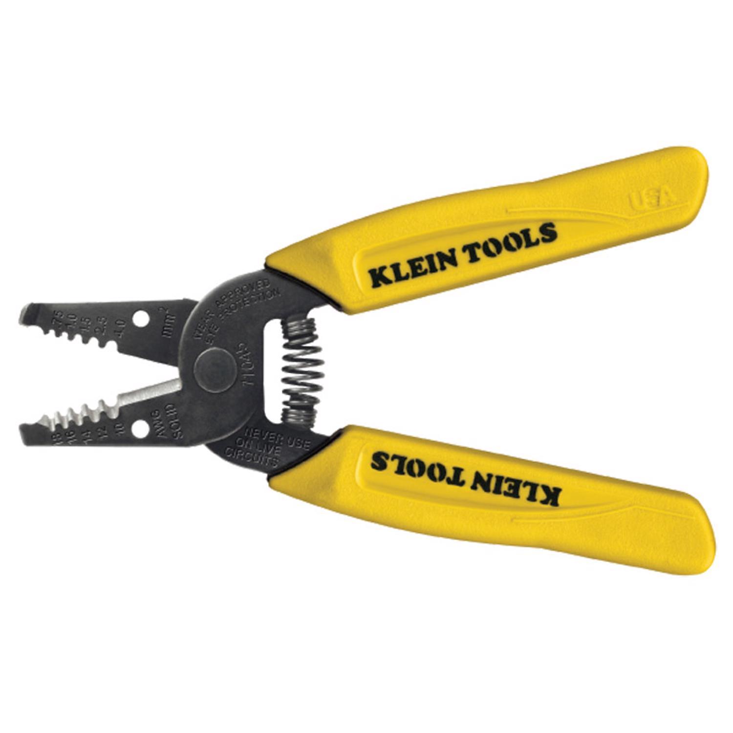 たりーる Klein Tools 18 Ga. 6-1/4 in. L Wire Stripper/Cutter Mfr
