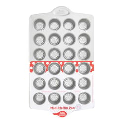 Betty Crocker 10 in. W X 17 in. L Mini Muffin Pan Silver 1 pc