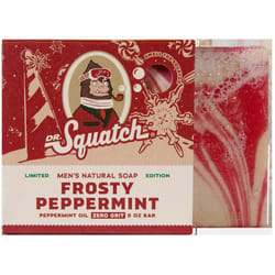 Dr. Squatch Frosty Peppermint Scent Bar Soap 5 oz 1 pk