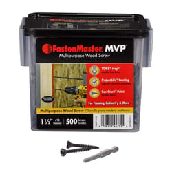 FastenMaster MVP 1-1/2 in. L Torx Ttap Wood Screws 500 pk