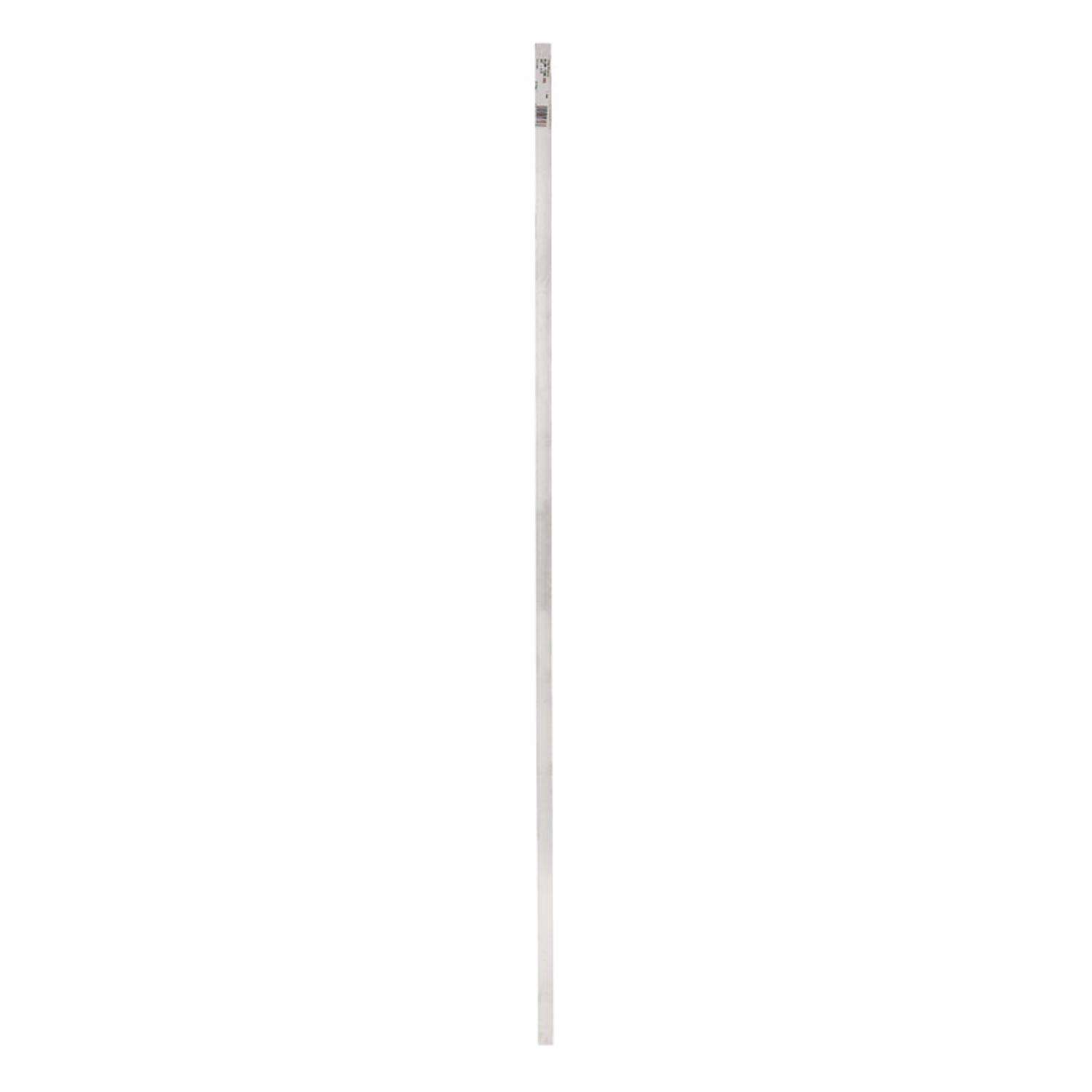 SteelWorks 3/4 in. D X 4 ft. L Square Aluminum Tube - Ace Hardware