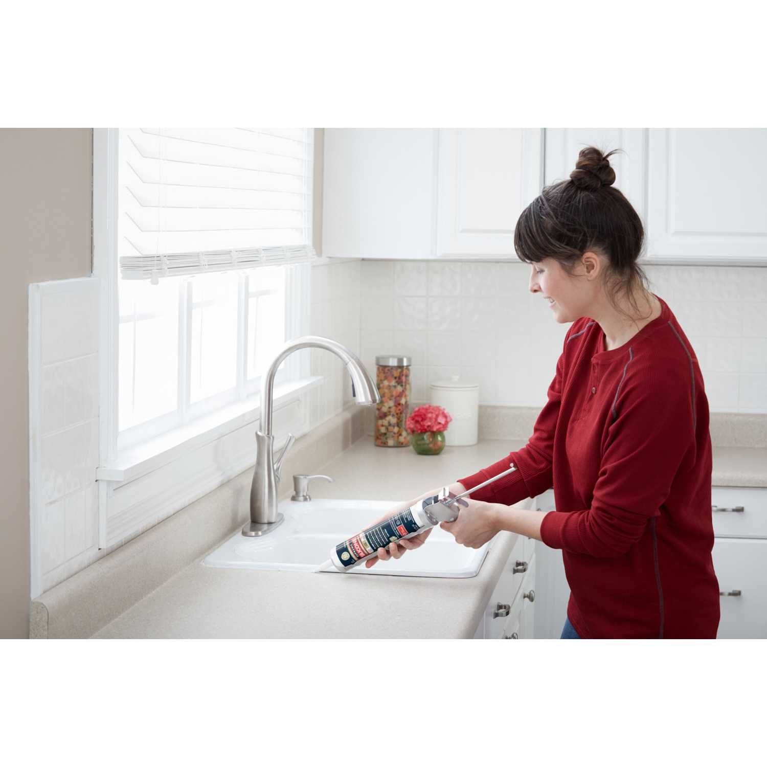 Ge Supreme Clear Supreme Silicone Kitchen And Bath Caulk 10 1 Oz