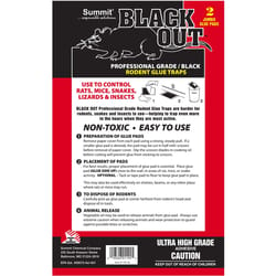 Summit Chemical BlackOut Non-Toxic Glue Pad Glue Pad For Mice and Rats 2 pk