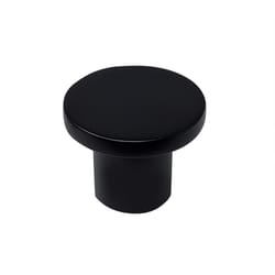 Laurey Wynwood Transitional Round Cabinet Knob 1 in. D 0.78 in. Matte 1 pk