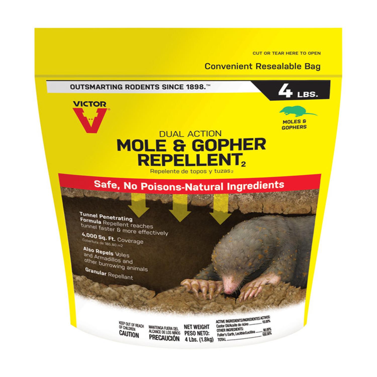 Victor Animal Repellent Granules For Gophers and Moles 4 lb Ace Hardware