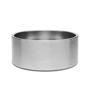YETI  Boomer  Silver  Stainless Steel  8 cups Pet Bowl  For Dog 