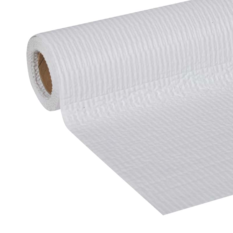 Duck Smooth Top EasyLiner 12-in x 30-ft White Shelf Liner in the Shelf  Liners department at
