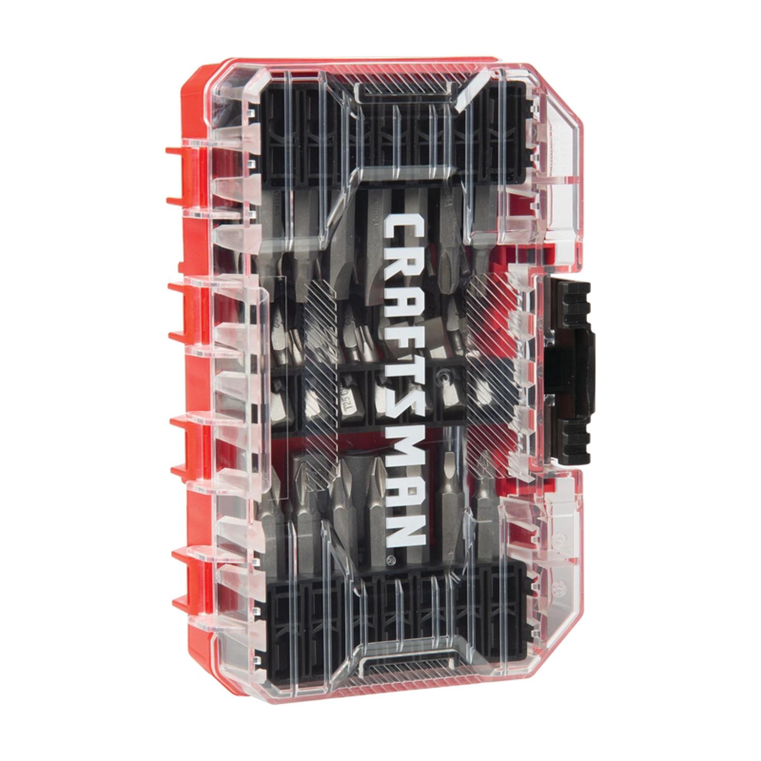 セット売り CRAFTSMAN Screwdriver Bit Set (47-Piece) CMAF1247L at Lowes.com