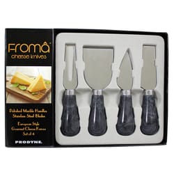 Prodyne Froma Stainless Steel Cheese Knife Set 4 pc