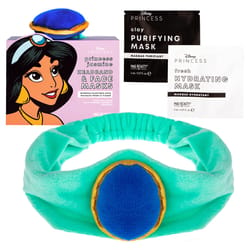Mad Beauty Disney Multicolored Jasmine Facial Mask and Headband Set 6 pk